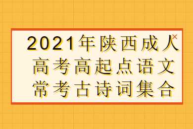 陜西成人高考