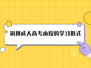 銅川成人高考函授的學習形式