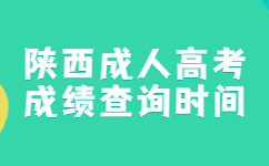 陜西成考成績查詢